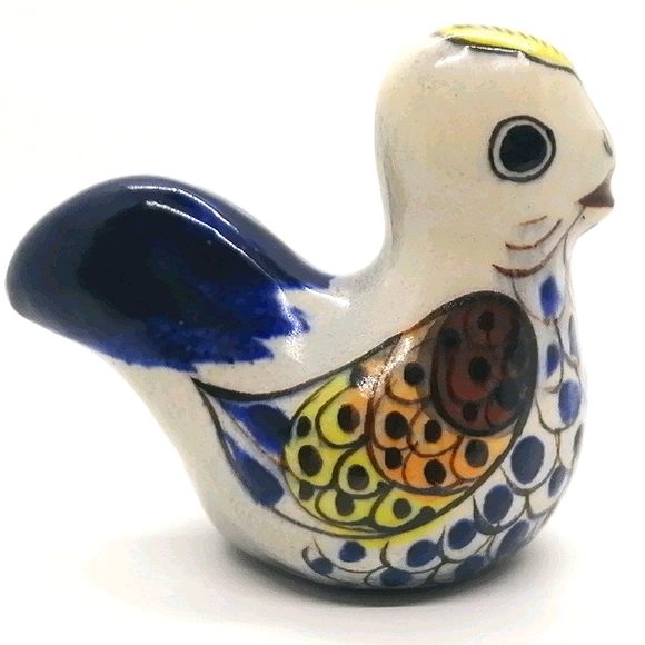 VTG Guatemalan bird figurine, signed by the artist - Picture 1 of 16